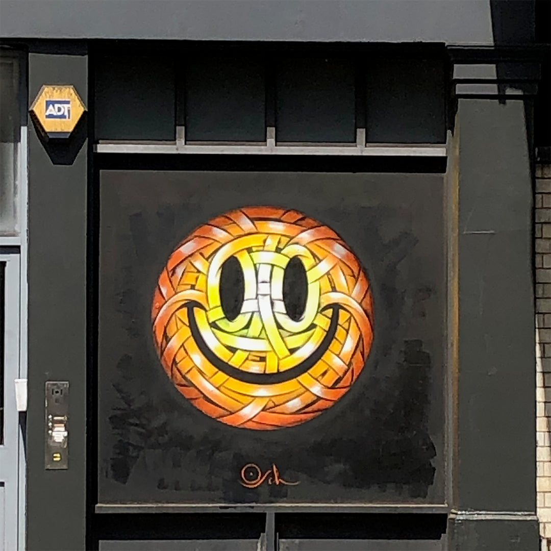 "Acid Smiley"- Pink (2019)