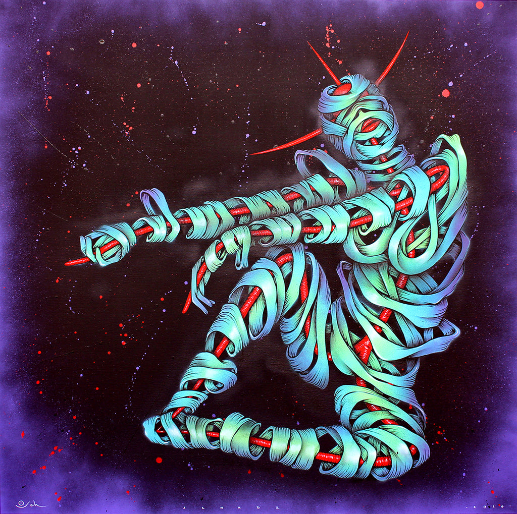 "Andromeda 2"- Blue (2016)