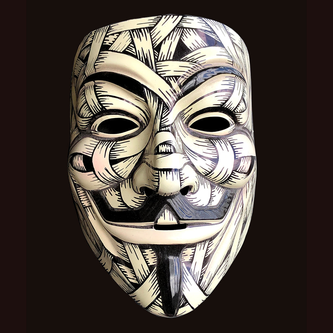 "Annonymosch Mask" White (2020)