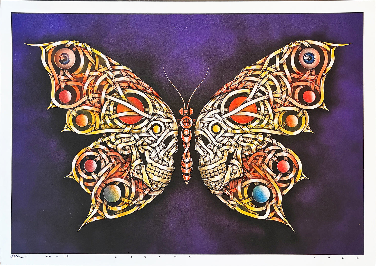 "Butterfly of Death" (2022) Limited Edition