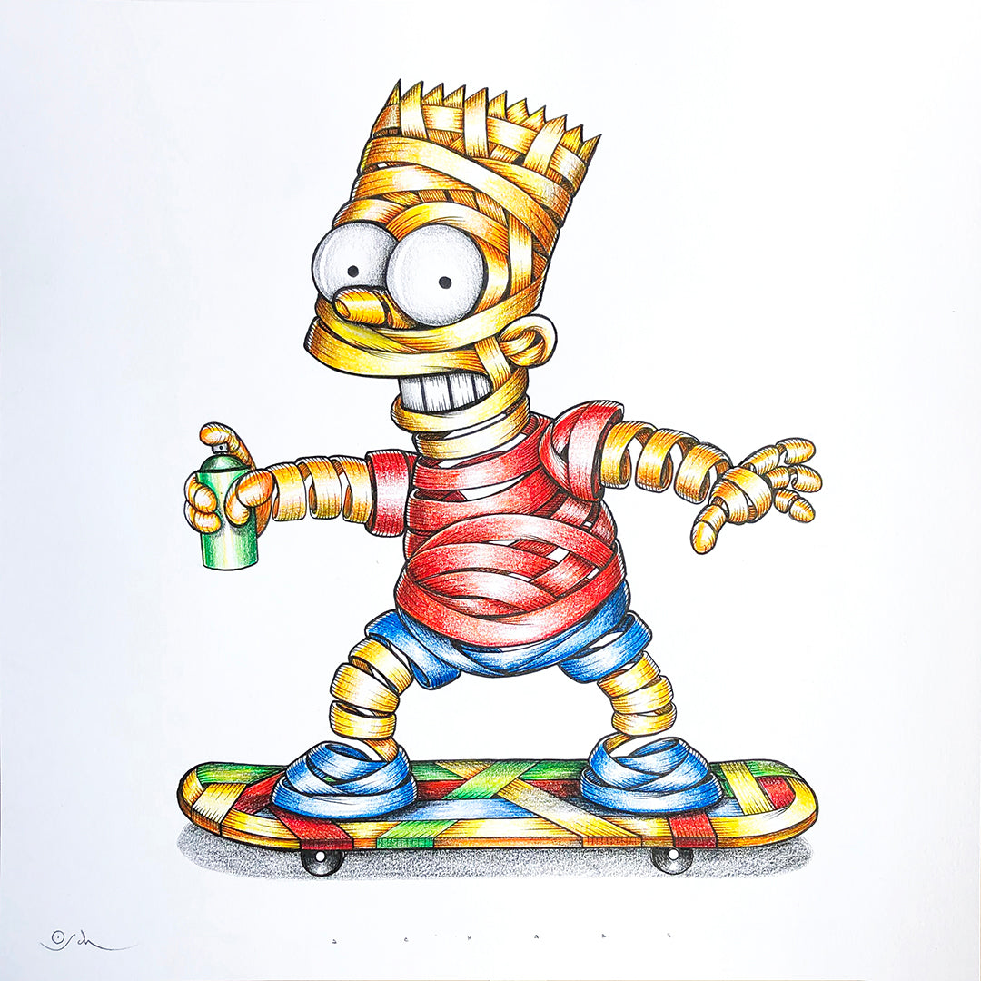 "Cheeky Bart Skating" (2020)