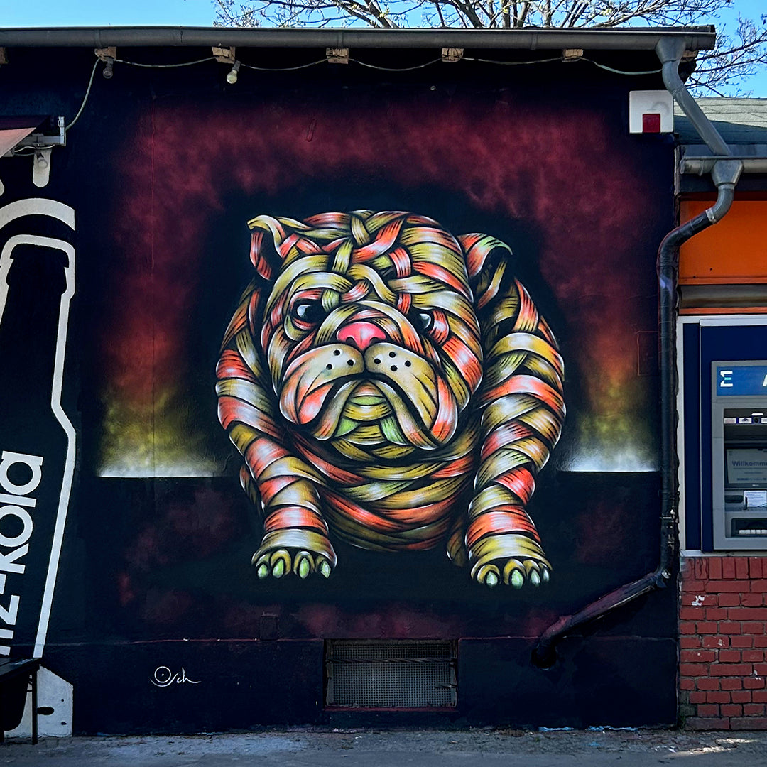 "Ribboned Bulldog" (2020)