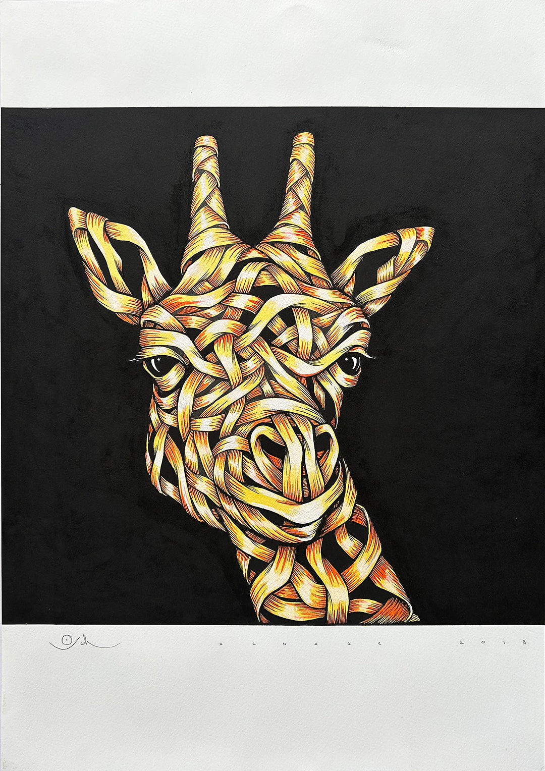 "Giraffe Head" (2018)