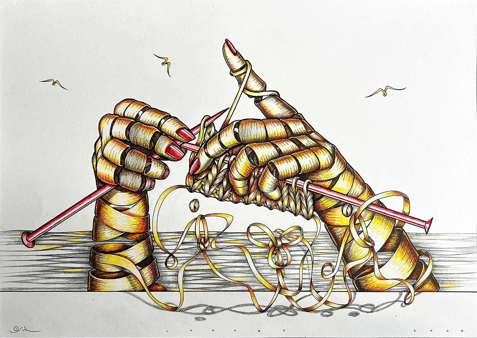 "Knitting the Future" (2020)