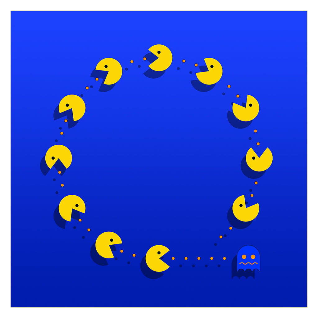 "Pac-Man Brexit" (2021) Limited Edition