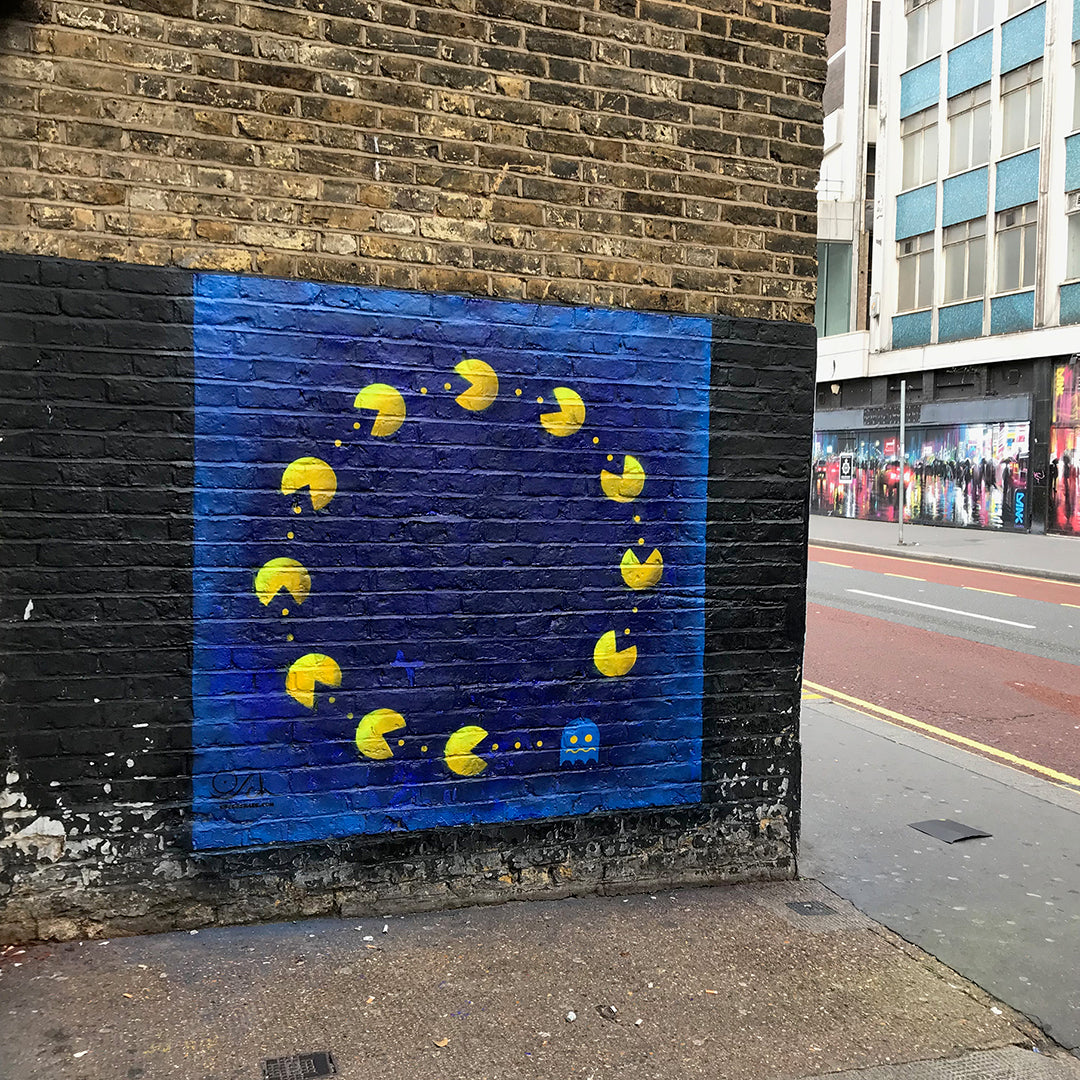"Pac-Man Brexit" (2021) Limited Edition